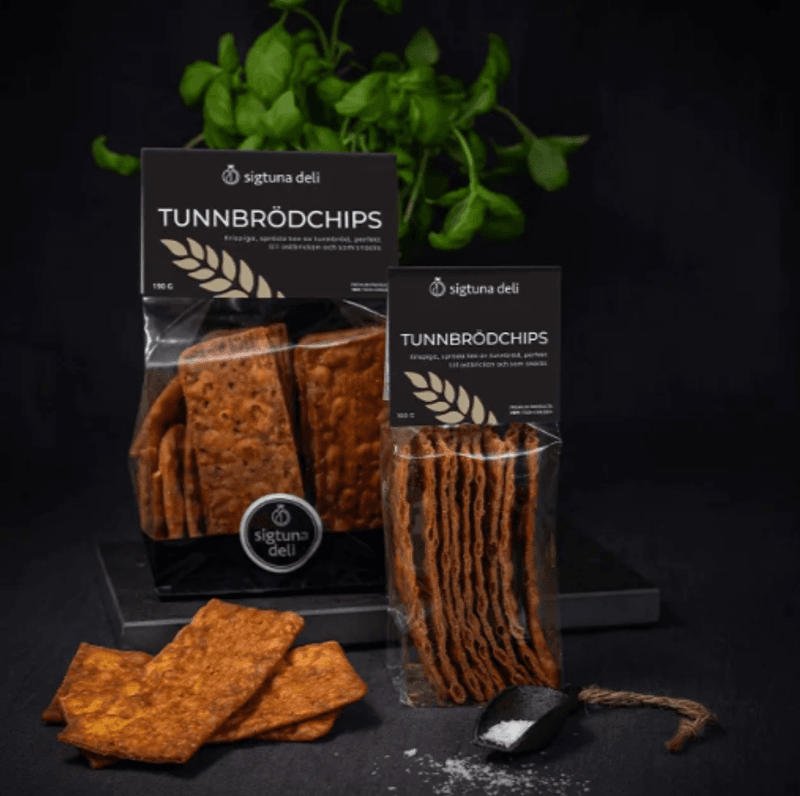 Tunnbrödschips 100g, Sigtuna Deli