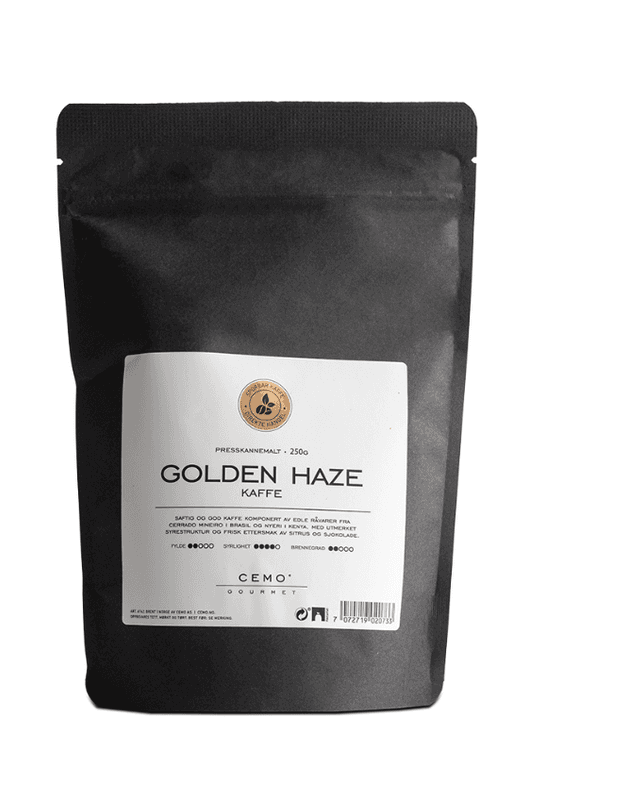 GOLDEN HAZE PRESSKANNEMALT 250G