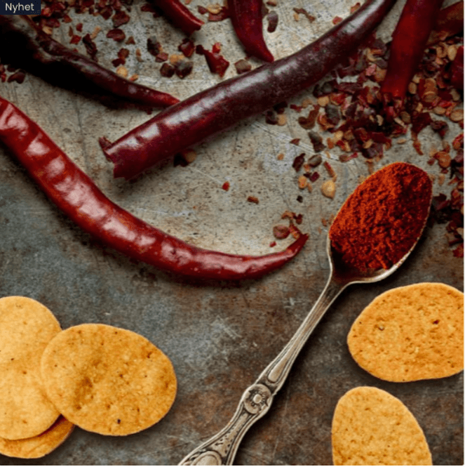 Hovedbilde Smoked hot paprika crackers 100g, Lady Joseph